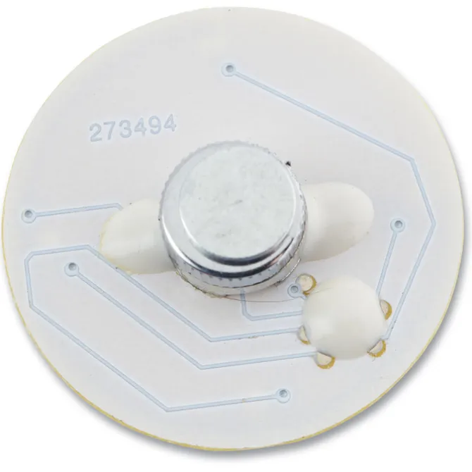 Round Flashing Button