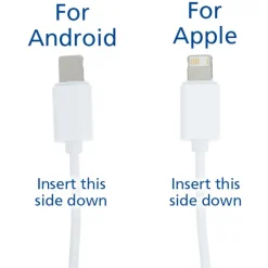 Route Light-Up Logo Duo Charging Cable with USBC
