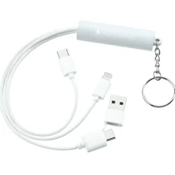 Route Light-Up Logo Duo Charging Cable with USBC