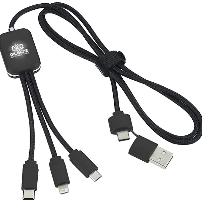Rowan Light-Up Logo Charging Cable