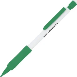 Rubber Grip Mechanical Pencil - White - 24 hr