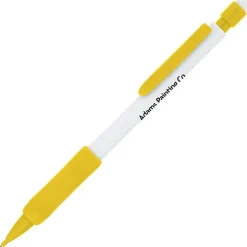 Rubber Grip Mechanical Pencil - White - 24 hr