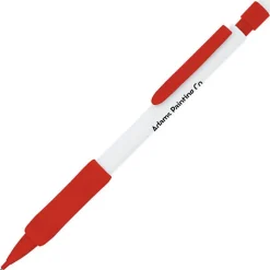 Rubber Grip Mechanical Pencil - White