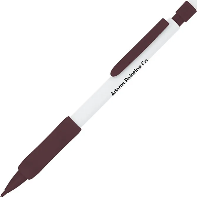 Rubber Grip Mechanical Pencil - White