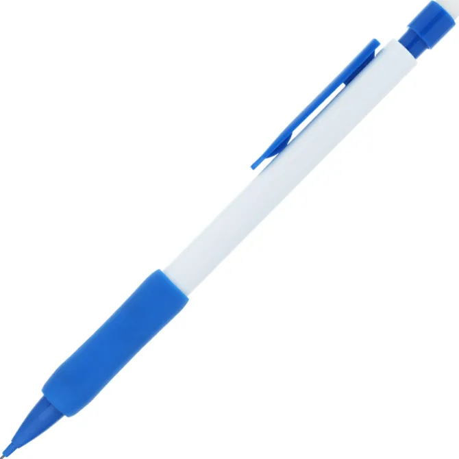 Rubber Grip Mechanical Pencil - White