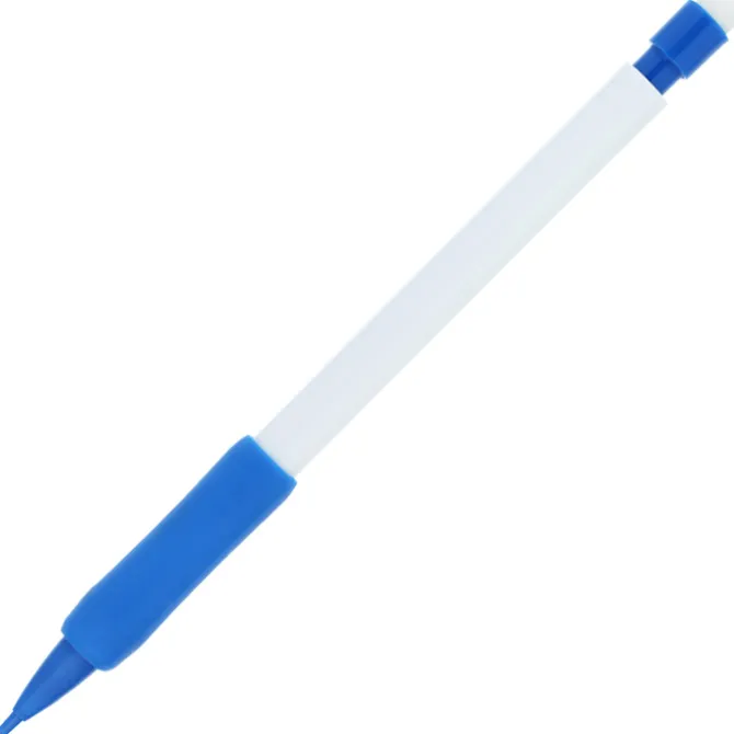 Rubber Grip Mechanical Pencil - White