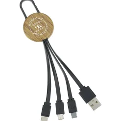 Ryder Charging Cable - Wood Grain