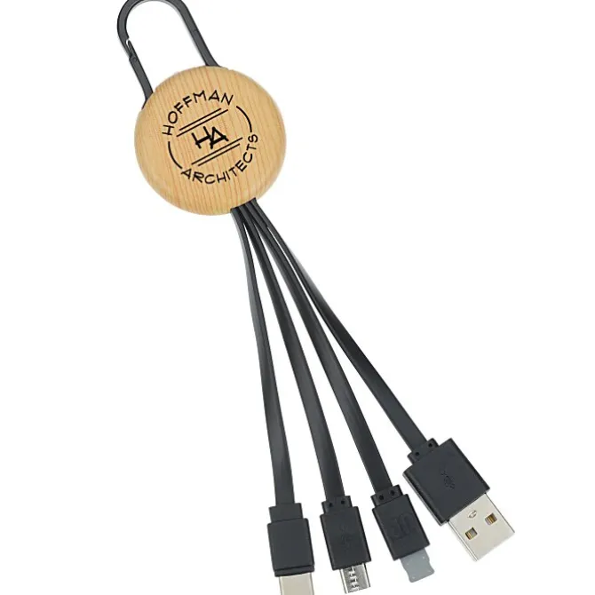 Ryder Charging Cable - Wood Grain