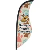 Sabre Sail Sign - 9' - One Sided - Replacement Graphic