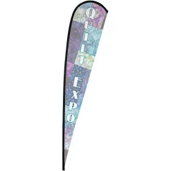 Sail Sign - 14' - One Sided - Replacement Graphic