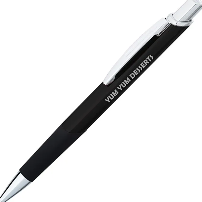 Samster Square Metal Pen - Laser Engraved