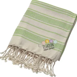 Sands Woven Striped Beach Towel