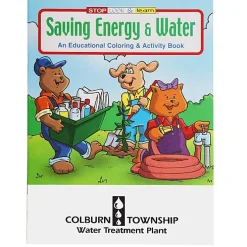 Saving Energy & Water Coloring Book