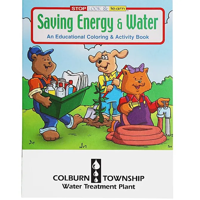 Saving Energy & Water Coloring Book