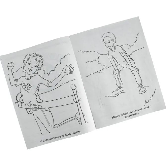 Say No to Smoking and Vaping Coloring Book