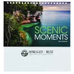Scenic Moments Tent-Style Desk Calendar