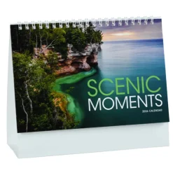 Scenic Moments Tent-Style Desk Calendar