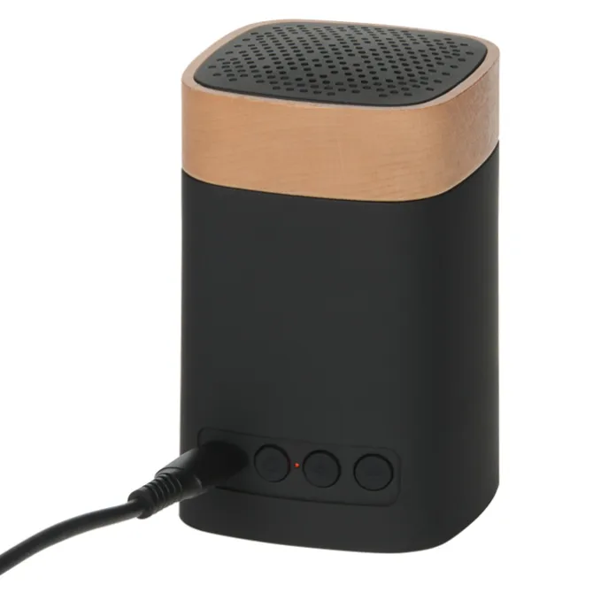 SCX Axel Light-Up Logo Wireless Speaker – Maple Wood