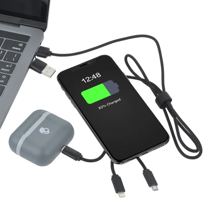 SCX Edge Light-Up Logo Wireless Charging Cable