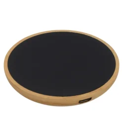 SCX Maple Wood Light-Up Logo Wireless Charger