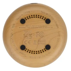 SCX Maple Wood Light-Up Logo Wireless Charger