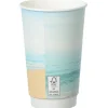 Seaside Full Color Insulated Paper Cup - 16 oz.