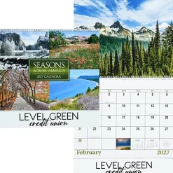 Seasons Across America Calendar - Spiral