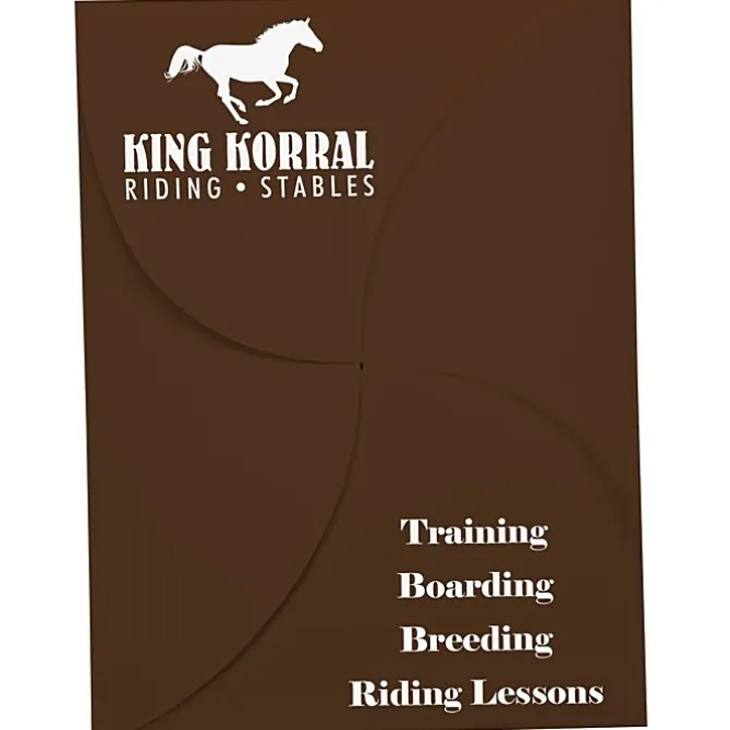 Self Locking Packet Folder - 9 inches x 12 inches