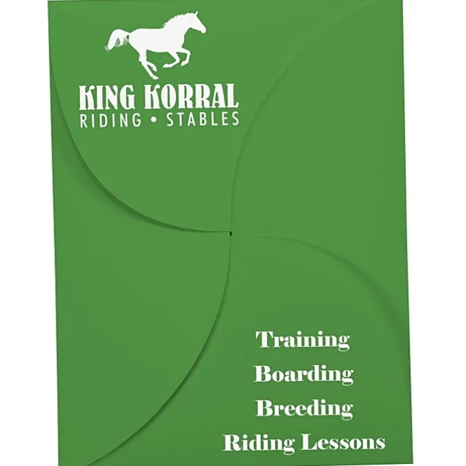 Self Locking Packet Folder - 9 inches x 12 inches