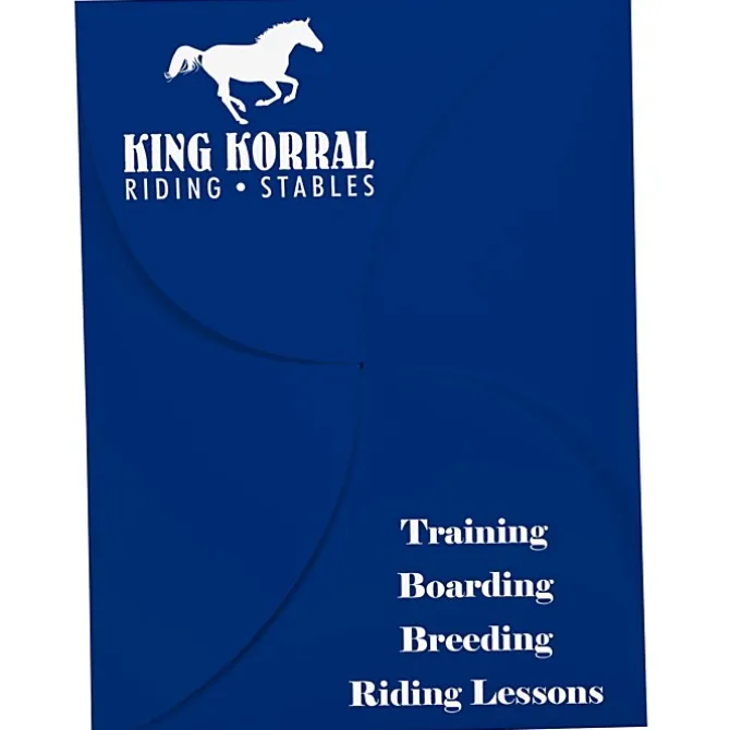 Self Locking Packet Folder - 9 inches x 12 inches