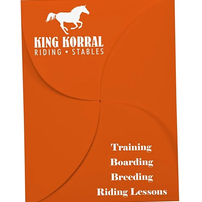Self Locking Packet Folder - 9 inches x 12 inches