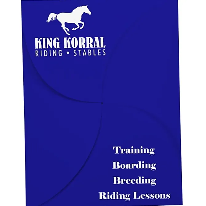 Self Locking Packet Folder - 9 inches x 12 inches