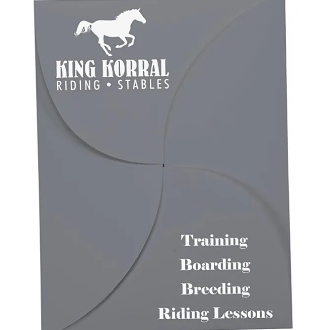 Self Locking Packet Folder - 9 inches x 12 inches