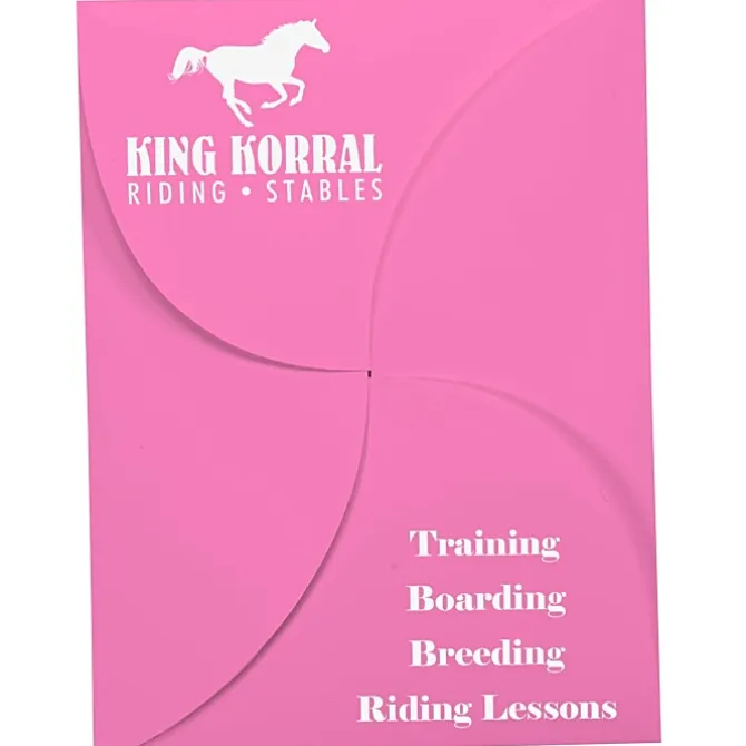 Self Locking Packet Folder - 9 inches x 12 inches