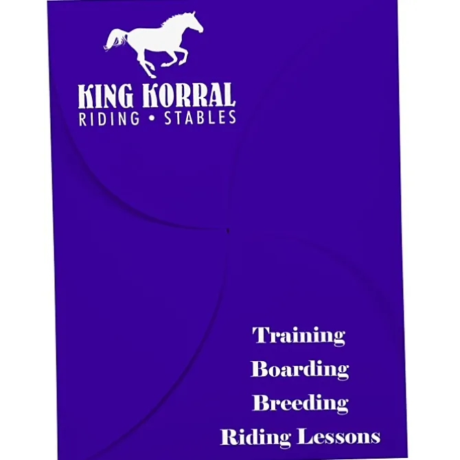 Self Locking Packet Folder - 9 inches x 12 inches