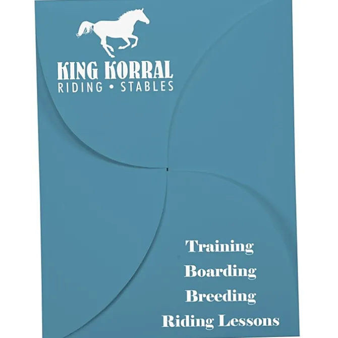 Self Locking Packet Folder - 9 inches x 12 inches