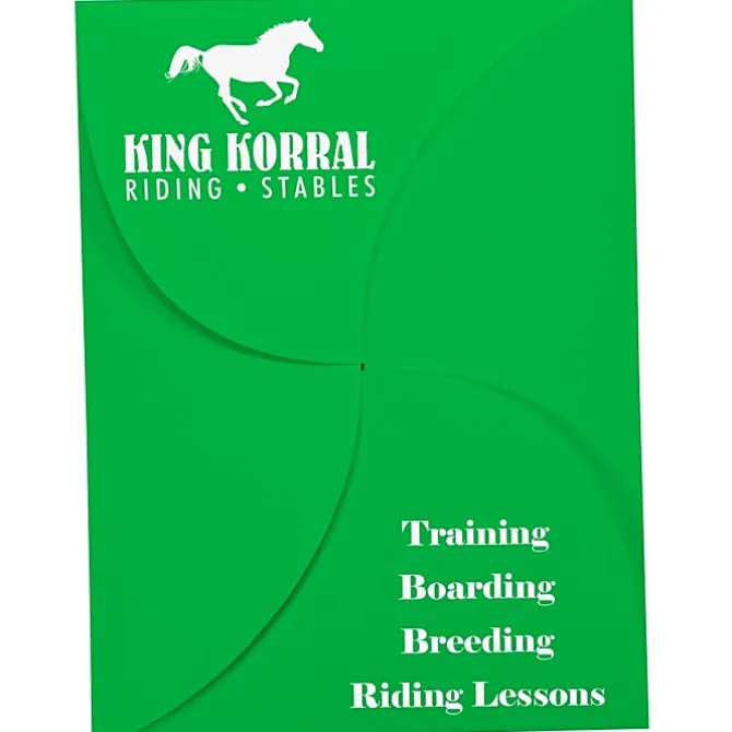 Self Locking Packet Folder - 9 inches x 12 inches