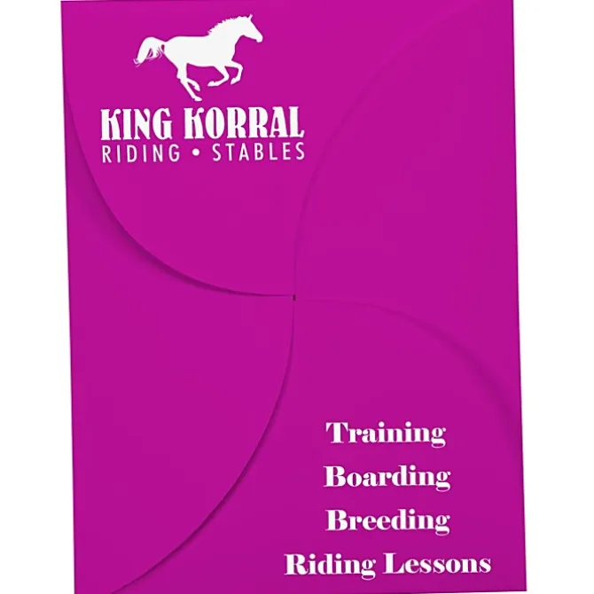 Self Locking Packet Folder - 9 inches x 12 inches