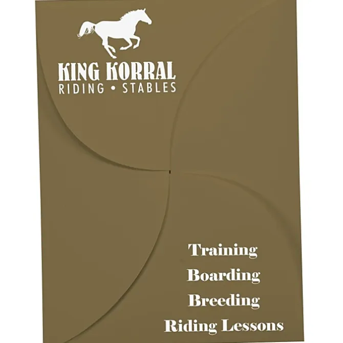 Self Locking Packet Folder - 9 inches x 12 inches