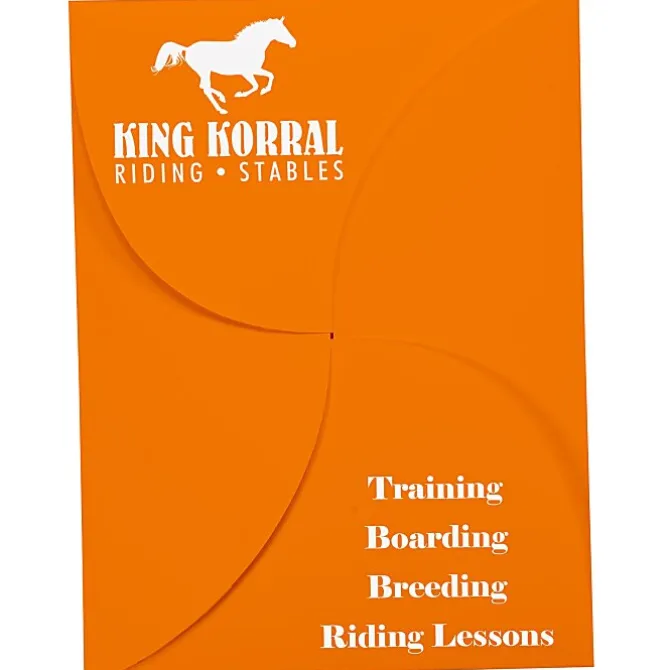 Self Locking Packet Folder - 9 inches x 12 inches