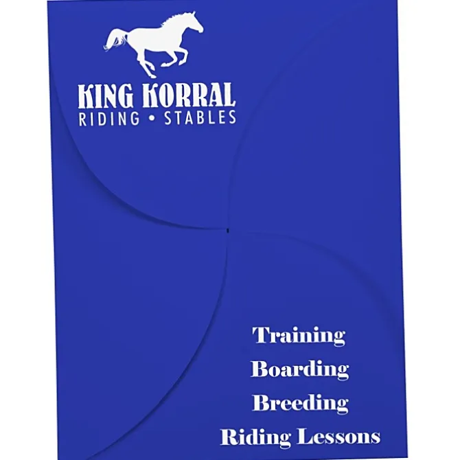 Self Locking Packet Folder - 9 inches x 12 inches