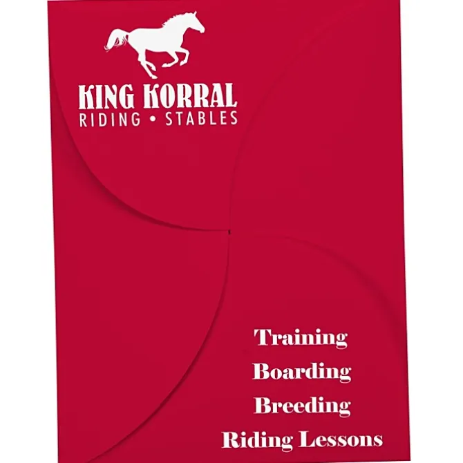 Self Locking Packet Folder - 9 inches x 12 inches