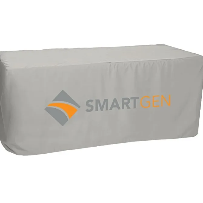 Serged Closed-Back Fitted Table Cover - 6 feet