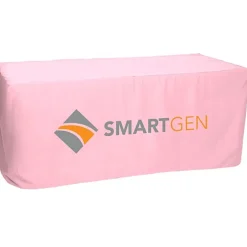 Serged Closed-Back Fitted Table Cover - 6 feet