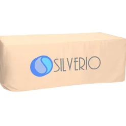 Serged Closed-Back Fitted Table Cover - 8 feet