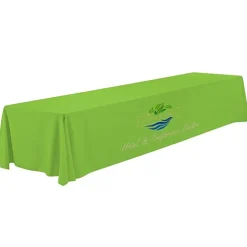 Serged Closed-Back Polyester Table Throw - 16 feet