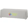 Serged Closed-Back Stain Resistant Table Throw - 8 feet