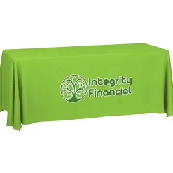 Serged Closed-Back Table Throw - 6 feet