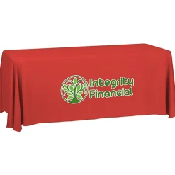 Serged Closed-Back Table Throw - 6 feet