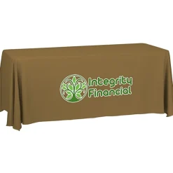 Serged Closed-Back Table Throw - 6 feet